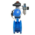 stationary concrete plant pneumatic butterfly valve